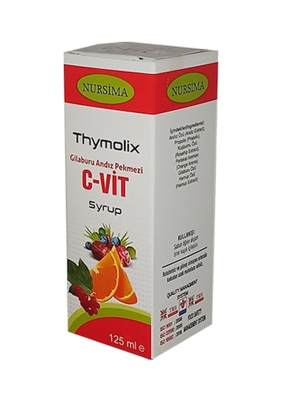 Nursima Gilaburu Andız Pekmezi C-Vit Şurubu 125 ML