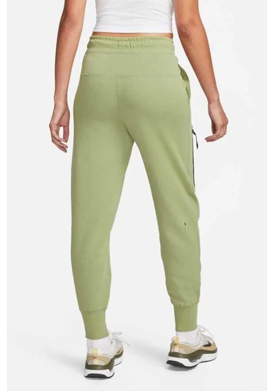 Nike Tech Fleece Loose Fit Sweat Trousers Gray Bol Kesim Kadın Eşofman Altı Yeşil Yeşil