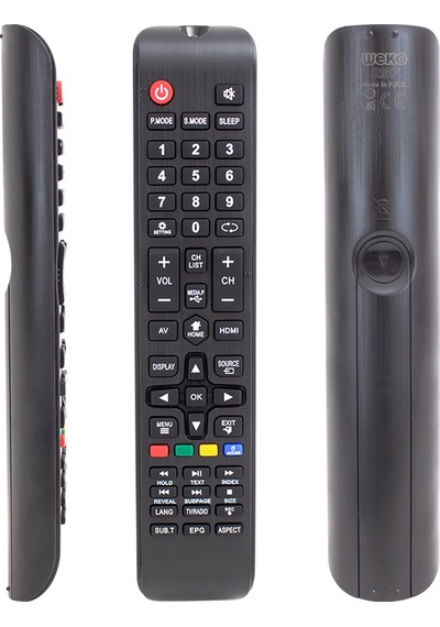 WEKO KL Dijitsu Uyumlu 55SH * ROSE ATV-232 * TECHNOBOX LCD-LED TV KUMANDA (2137=32064)