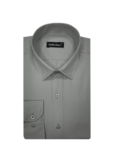 Atilla Özer Uzun Kol Slim Fit Erkek Gömlek-6855 001
