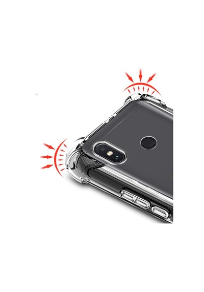 Xiaomi Redmi Note 6 Pro Kilif Seffaf Nitro Anti Shock Kapak 417950900