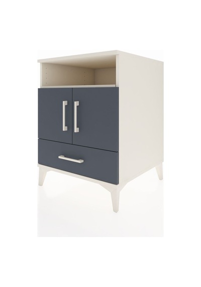 Kronos Komodin 3 Raflı Tek Çekmeceli 2 Kapaklı 60x59x80 Aytaş... Aytaşı