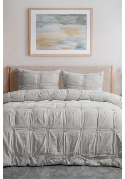 Elart Bianca Tek Kişilik Comfort Set Gri