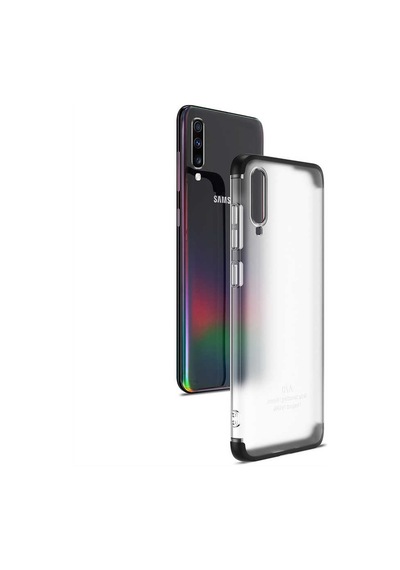 Galaxy A70 Kılıf Zore Nili Kapak Siyah