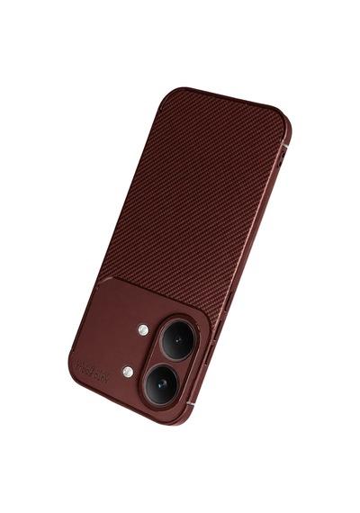 Xiaomi Poco X8 Pro Max Uyumlu Auto Focus Karbon Kapak - Bordo