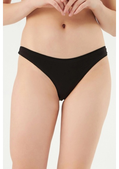 Eros Düşük Bel Izsiz 3'lü Slip Külot Siyah-beyaz-ten Ersk730 Çok Renkli