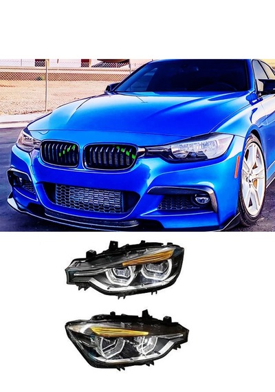 Bmw 3.seri F30 Zenon Far Uyumlu Lci Dizayn Ful Led Far