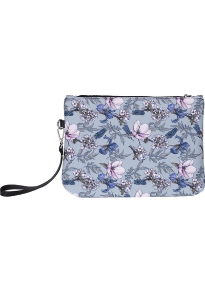 Bloominbag Cherry Blossom Clutch / El Çantası Portföy Turkuaz
