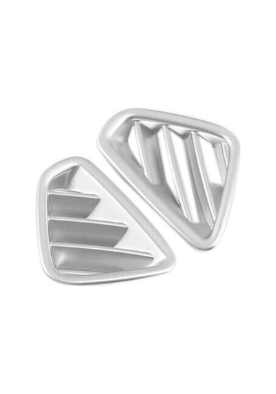 Çmk Hyundai Kona Ön Menfez Kaplama 2 Parça Silver