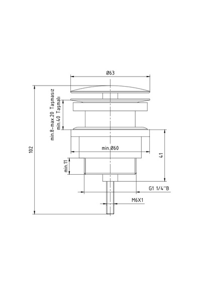 Eca Pirinç Krom Sabit Taşmalı Taşmasız Lavabo Sifonu 402129032 Eca Pirinç Krom Sabit Taşmalı Taşmasız Lavabo Sifonu 402129032