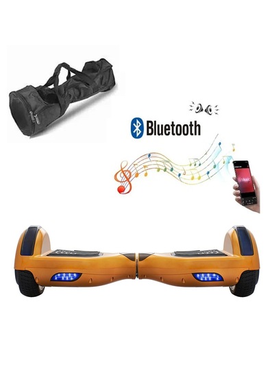 Citymate Hoverboard Elektrikli Kaykay Bluetooth Çantalı 6.5 Gold
