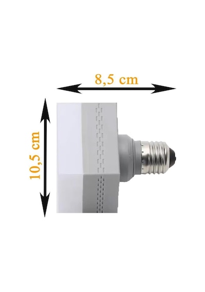 Zmr 117/g 20w Kare Led Ampul 6500k Beyaz Işık Jumbo Torch Lamba