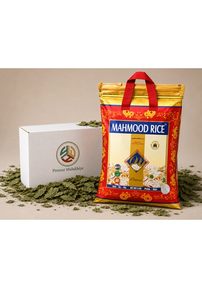 Basmati Pirinç 4 Kg + Promar Kurutulmuş Mulukhiye 200gr