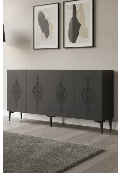 Ka1529a Hüma Konsol Ve Tv Sehpası Antrasit 150cm