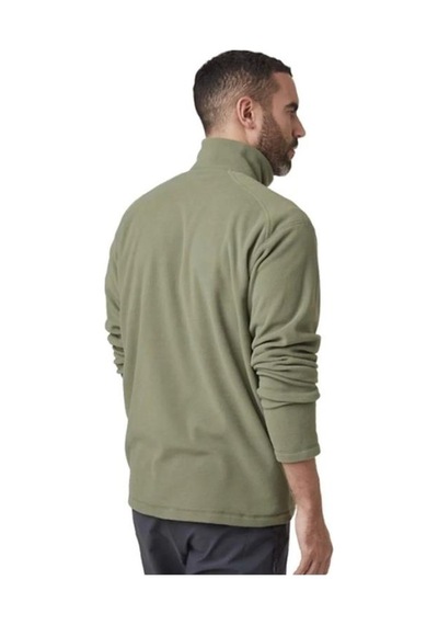 Helly Hansen Mount Fleece Erkek Yarım Fermuarlı Polar Hha..12001.431 Haki Yeşil Koyu