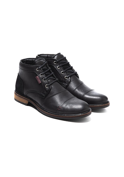 Bot Erkek John May 10522 020 Wk-jphn May Orkut Suede Black Siyah