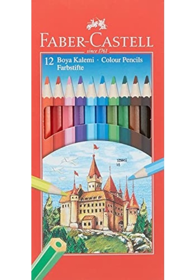 Faber-castell Karton Kutu Renkli Boya Kalemi, 12 Renk, Yumuşak Ve Canlı Renkler, Kolay Açılır, Kırılmaya Dayanıklı Uçlar, Uç Kırılmasına Karşı Dayanıklılığı Artıran Özel Yapıştırma Sistemi 124-Pembe Faber-castell Karton Kutu Renkli Boya Kalemi, 12 Renk, Yumuşak Ve Canlı Renkler, Kolay Açılır, Kırılmaya Dayanıklı Uçlar, Uç Kırılmasına Karşı Dayanıklılığı Artıran Özel Yapıştırma Sistemi 124-Pembe