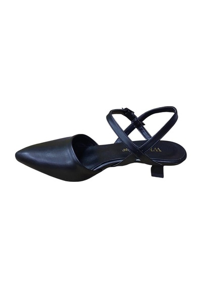 White Line Kadın Arkası Açık Burnu Kapalı Kısa Kadeh Topuk Stiletto Siyah - 724203349 Siyah White Line Kadın Arkası Açık Burnu Kapalı Kısa Kadeh Topuk Stiletto Siyah - 724203349 Siyah