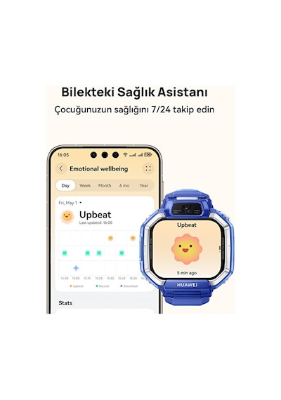 Huawei Watch Kids X1 Akıllı Çocuk Saati (Distribütör Garantili))