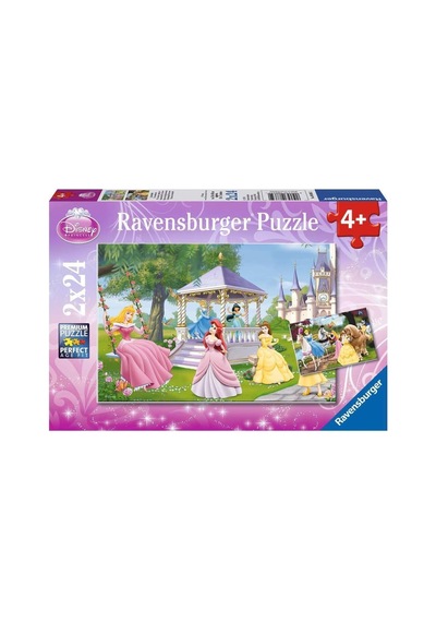 Wd - Büyülü Prensesler - 2x24p Puzzle - 88652