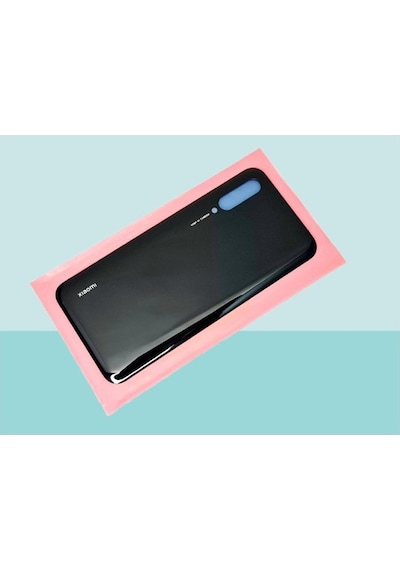 Xiaomi Mi 9 Lite Uyumlu Arka Kapak Batarya Kapağı Senalstore - Siyah Siyah