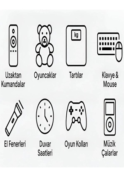 Tedar Type-c Şarjlı 800mwh 1.5v Şarj Edilebilir 2 Li Aaa İnce Pil - Lityum Iyon Batarya Najmaddin