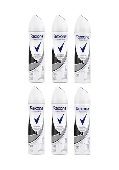 Deodorant Kadın Invisible On Black+white Clothes 150 Ml X 6 Adet