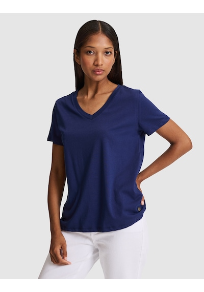 Pierre Cardin Kadın Lacivert Tişört Basic 50326875-vr033