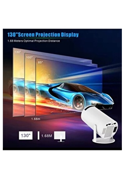 Ultra Hd Taşınabilir Wifi Android Projeksiyon Cihazı Akıllı Sinema