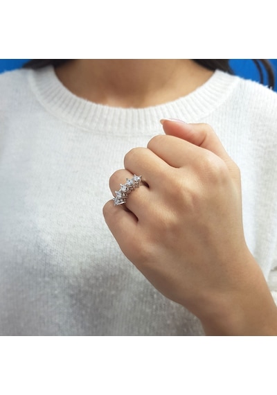 Lova E Renk 0,80 Karat Pırlanta Beştaş Yüzük - IDL Sertifikalı - 1030203