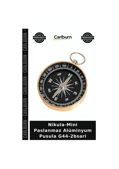 Nikula-mini Paslanmaz Alüminyum Pusula G44-2bsari Spor Aksesuarı Arazi Ekipmanı Seyahat Aleti