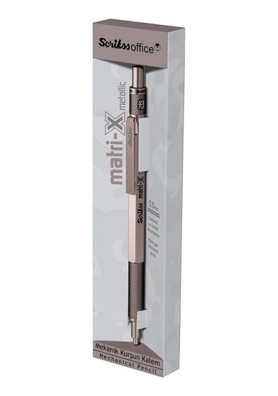 Scrikss Matri-x Versatil 0.5mm Metalik Gri 5468