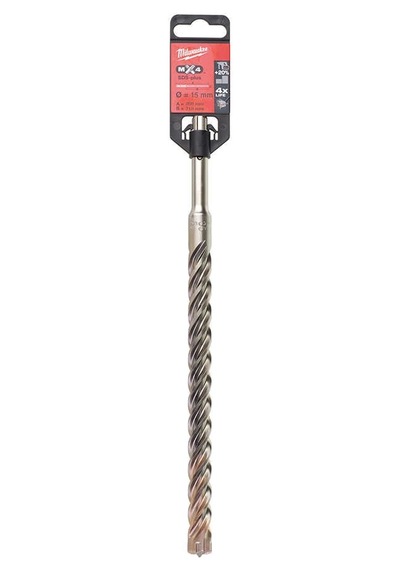 Mılwaukee Sds-plus Mx4 Elmaslı Matkap Ucu 15 X 260 Mm