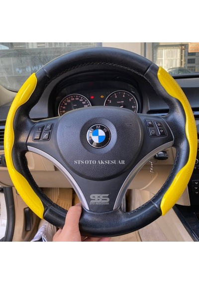 Üniversal Direksiyon Kolları Sarı Renk Tüm Araçlara Uyumlu Sts Oto Aksesuar