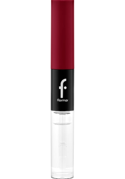 Flormar Duoglam Yüksek Pigmentli Kremsi Likit Ruj & Ultra Kalıcı Dudak Parlatıcısı 008 Attractive Look