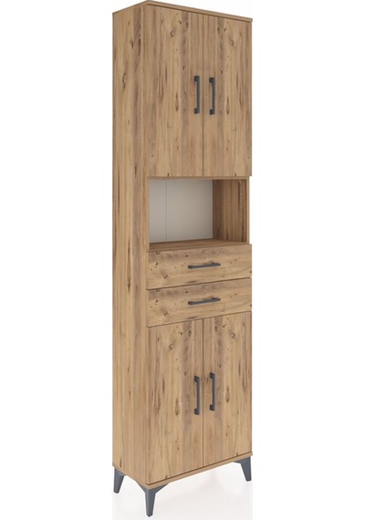 Arges Dolap 4 Raflı 2 Çekmeceli 4 Kapaklı 60x30x221 Çam-çam Çam Arges Dolap 4 Raflı 2 Çekmeceli 4 Kapaklı 60x30x221 Çam-çam Çam