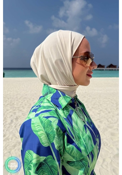 Kahijab Palm Tesettür Mayo - Yeşil Yeşil