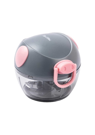 Tantitoni Pembe Gri Küçük Pratik Doğrayıcı 180ml