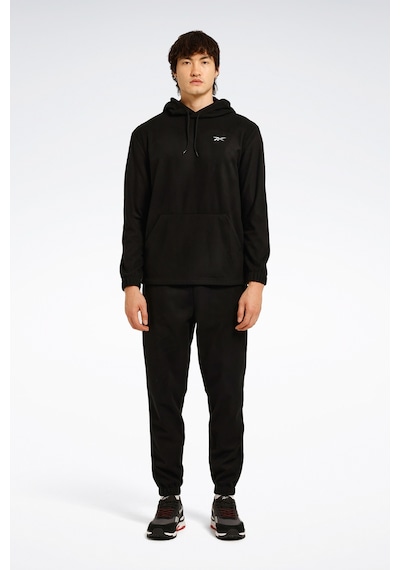 Reebok Id -f Fleece Hoodıe Siyah Erkek Polar Siyah