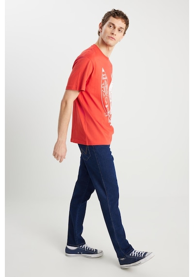 Wrangler Texas Slim Denim Pantolon Dark Indigo Çok Renkli