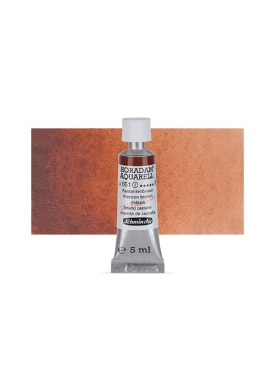 Schmincke : Horadam Aquarelle Tüp Sulu Boya : Maroon Brown 5 Ml