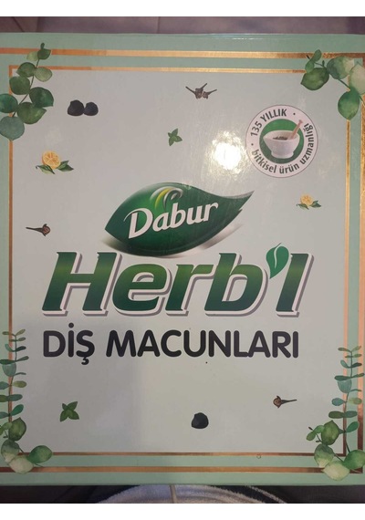 Dabur Herb'l Karanfil İle Tam Koruma Üçlü Etki Diş Macunu 170gr X 2 Adet