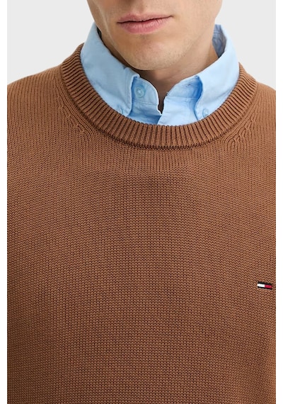 Tommy Jeans Erkek Kazak Dm0dm21787 Gvp Kahve Kahve
