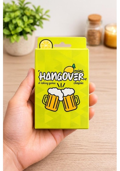 Hangover Mini İngilizce Yazılı Yetişkin Parti Oyunu Eğlenceli Sohbet & Kart Oyunu, Arkadaş Ve Çiftler İçin