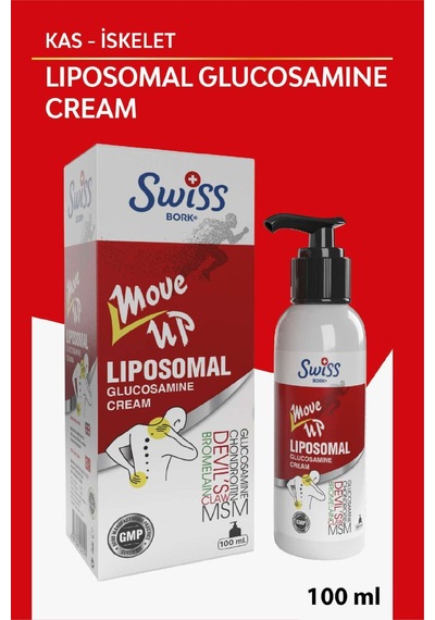 Swiss Bork Liposomal Glucosamine & Collagen Type Iı Krem M Takviye Edici Gıda Glukozamin 100 Ml