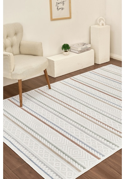 Kaşmir Halı 7/24 Sierra Sevilla 80x300 CM Salon Mutfak Halısı Yolluk Kilim