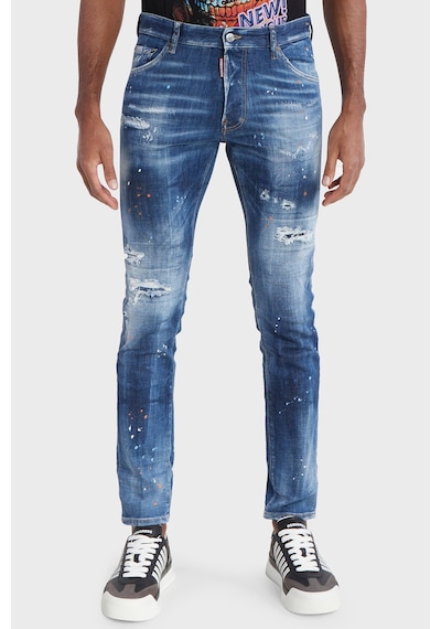 Dsquared2 Erkek Kot Pantolon S71lb1364 S30872 470 Lacivert