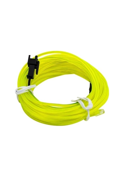 5 Metre 5 Volt Usb Adaptörlü Neon Parlak Florasan Yeşil İp Aydınlatma Pm-6083 Belirtilmemis