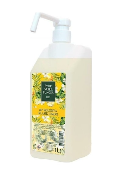 Kolonya 1 Litre Eyüp Sabri Tuncer Sprey Başlıklı