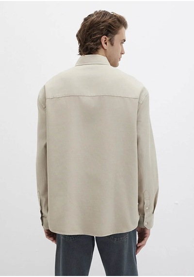 Mavi Loose Fit Gri Erkek Gömlek M0211751-70154 Gri